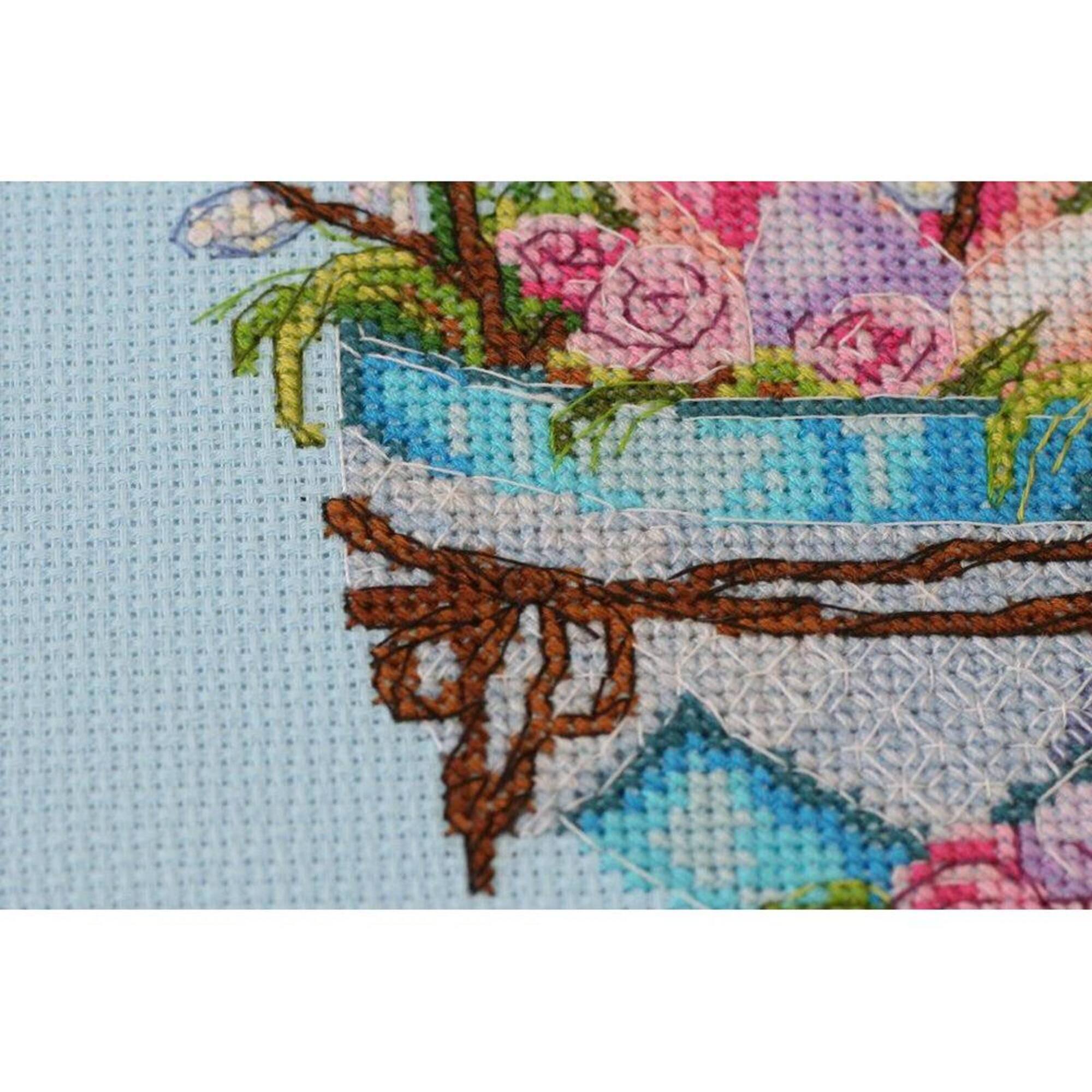 Abris Art Easter Bunny Cross-Stitch Kit